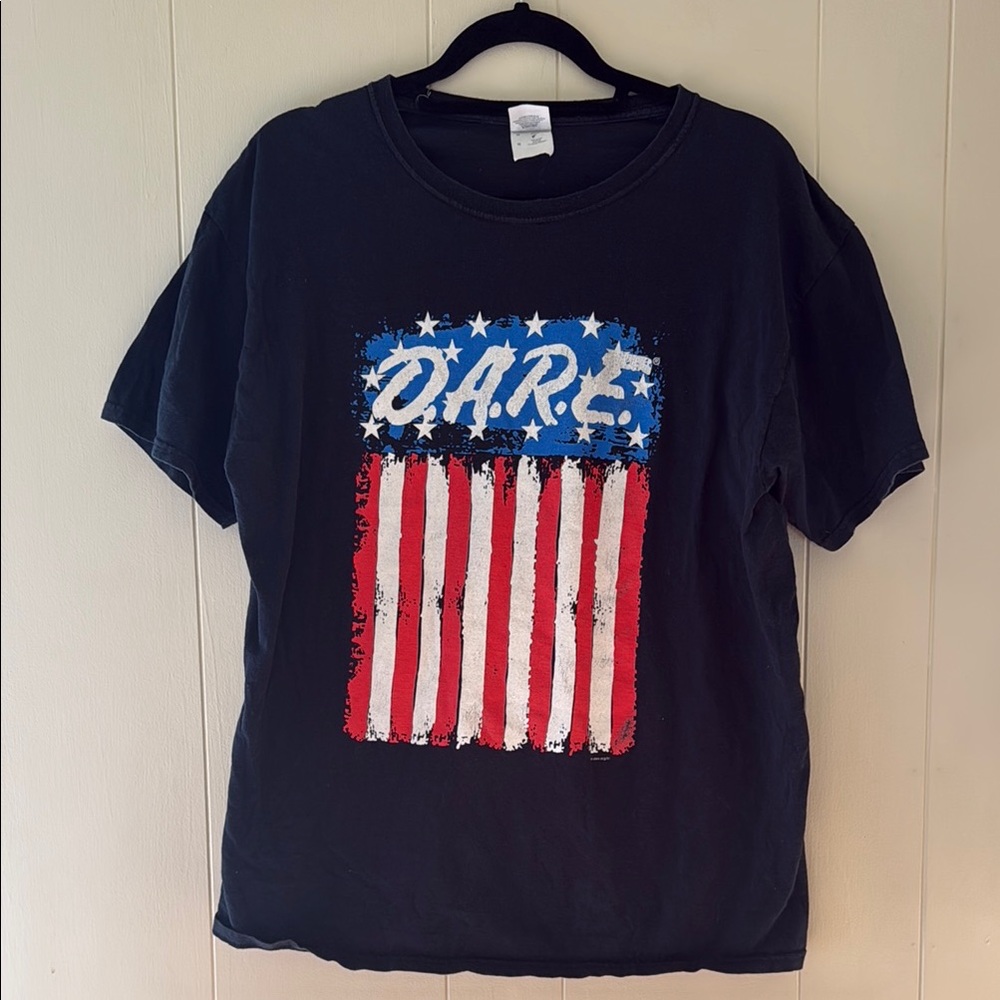D.A.R.E. Flag tee